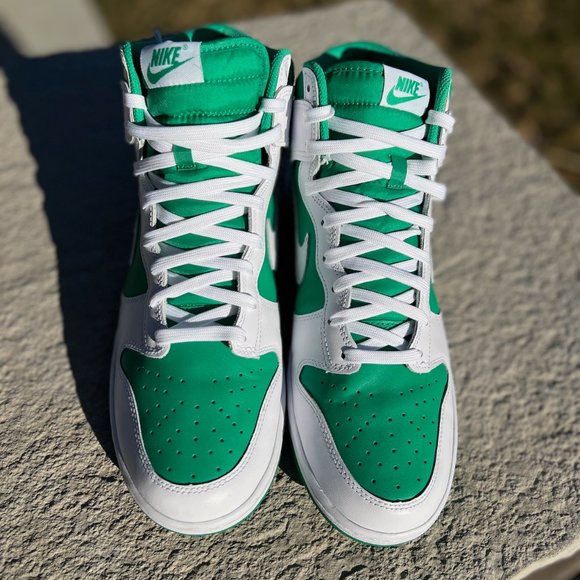 Nike Other - Nike Dunk High - Stadium Green White - Mens 12